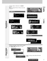 Preview for 17 page of Panasonic CQ-C8303U - WMA/MP3/CD Player/Receiver With 4096 Color OEL... Operating Instructions Manual