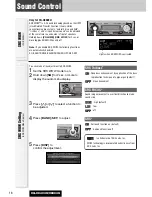 Preview for 18 page of Panasonic CQ-C8303U - WMA/MP3/CD Player/Receiver With 4096 Color OEL... Operating Instructions Manual