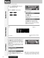 Preview for 20 page of Panasonic CQ-C8303U - WMA/MP3/CD Player/Receiver With 4096 Color OEL... Operating Instructions Manual