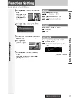 Preview for 29 page of Panasonic CQ-C8303U - WMA/MP3/CD Player/Receiver With 4096 Color OEL... Operating Instructions Manual