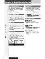 Preview for 32 page of Panasonic CQ-C8303U - WMA/MP3/CD Player/Receiver With 4096 Color OEL... Operating Instructions Manual