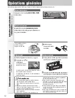 Preview for 52 page of Panasonic CQ-C8303U - WMA/MP3/CD Player/Receiver With 4096 Color OEL... Operating Instructions Manual