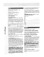 Preview for 21 page of Panasonic CQC1121U - AUTO RADIO/CD DECK Operating Instructions Manual