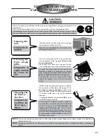 Preview for 21 page of Panasonic CW-XC83YU Install And Operation Instructions