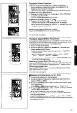 Preview for 31 page of Panasonic Digital Palmcorder PV-DV901 Operating Instructions Manual