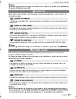 Preview for 101 page of Panasonic DMC-GH1K - Lumix Digital Camera Instrucciones De Funcionamiento