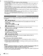 Preview for 102 page of Panasonic DMC-GH1K - Lumix Digital Camera Instrucciones De Funcionamiento