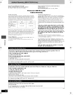 Preview for 52 page of Panasonic DMR-E85HS Operating Instructions Manual