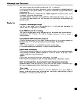 Preview for 4 page of Panasonic DVCPRO AJ-D640P Operating Instructions Manual