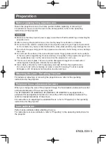 Preview for 5 page of Panasonic ET-EMW200 Operating Instructions Manual