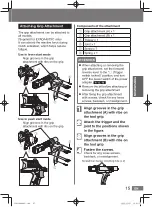 Preview for 73 page of Panasonic EYADA Series Operating Instructions Manual