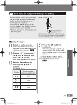 Preview for 89 page of Panasonic EYADA Series Operating Instructions Manual