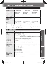 Preview for 107 page of Panasonic EYADA Series Operating Instructions Manual