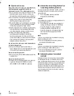 Preview for 4 page of Panasonic HC-V550 Basic Operating Instructions Manual