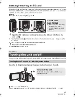 Preview for 13 page of Panasonic HC-V550 Basic Operating Instructions Manual