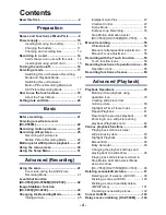 Preview for 4 page of Panasonic HC-V550 Operating Instructions Manual