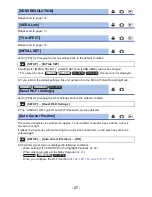 Preview for 37 page of Panasonic HC-V550 Operating Instructions Manual