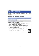 Preview for 14 page of Panasonic HC-W580 Operating Instructions Manual