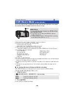 Preview for 45 page of Panasonic HC-W580 Operating Instructions Manual