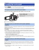 Preview for 19 page of Panasonic HC-WXF991 Owner'S Manual