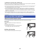 Preview for 22 page of Panasonic HC-WXF991 Owner'S Manual