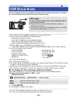 Preview for 50 page of Panasonic HC-WXF991 Owner'S Manual