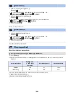 Preview for 64 page of Panasonic HC-WXF991 Owner'S Manual