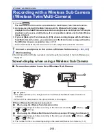 Preview for 212 page of Panasonic HC-WXF991 Owner'S Manual