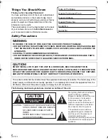 Preview for 2 page of Panasonic HDC-HS20P Operating Instructions Manual