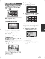 Preview for 83 page of Panasonic HDC-HS20P Operating Instructions Manual