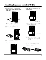 Preview for 7 page of Panasonic KX-TD816CE Installation Manual