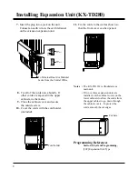 Preview for 8 page of Panasonic KX-TD816CE Installation Manual