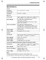 Preview for 51 page of Panasonic KX-TG6021 Operating Instructions Manual