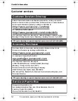 Preview for 52 page of Panasonic KX-TG6021 Operating Instructions Manual