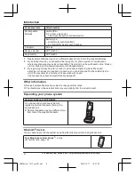 Preview for 4 page of Panasonic KX-TGH260 Operating Instructions Manual