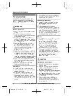 Preview for 6 page of Panasonic KX-TGH260 Operating Instructions Manual