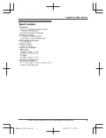 Preview for 9 page of Panasonic KX-TGH260 Operating Instructions Manual