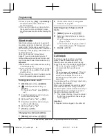 Preview for 40 page of Panasonic KX-TGH260 Operating Instructions Manual