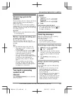 Preview for 51 page of Panasonic KX-TGH260 Operating Instructions Manual