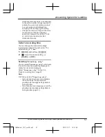 Preview for 57 page of Panasonic KX-TGH260 Operating Instructions Manual