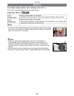 Preview for 69 page of Panasonic Lumix DMC-FH27 Operating Instructions Manual