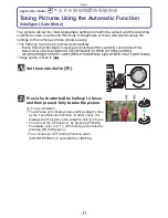 Preview for 31 page of Panasonic Lumix DMC-FZ47 Owner'S Manual