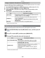 Preview for 101 page of Panasonic Lumix DMC-FZ47 Owner'S Manual