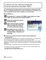 Preview for 20 page of Panasonic Lumix DMC-TS20 Instrucciones Básicas De Funcionamiento