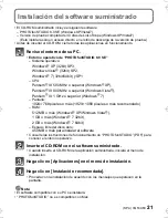 Preview for 21 page of Panasonic Lumix DMC-TS20 Instrucciones Básicas De Funcionamiento