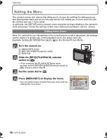 Preview for 16 page of Panasonic LUMIX DMC-ZX1 Basic Operating Instructions Manual