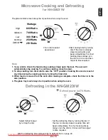 Preview for 17 page of Panasonic NN-GT261W Operating Instructions Manual