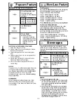 Preview for 15 page of Panasonic NN-SN789S Operating Instructions Manual