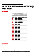 Preview for 192 page of Panasonic NV-MX350EG Service Manual