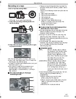 Preview for 29 page of Panasonic Palmcorder PV-GS300 Operating Instructions Manual